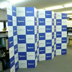 Cardboard folding screen“Danbyoubu”